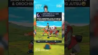 JIRAIYA SUMMONING JUTSU VS KABUTO & OROCHIMARU SUMMONING JUTSU 🤣 || #shorts #anime #naruto