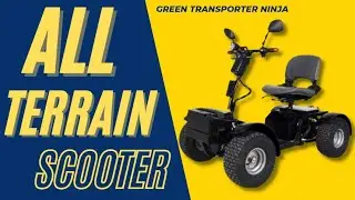 Green Transporter Ninja All-Terrain Mobility Scooter [2026]