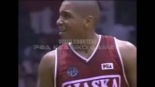 GAME #5: ALASKA VS  SHELL | 4TH QUARTER | 1996 PBA COMMISSIONERS CUP