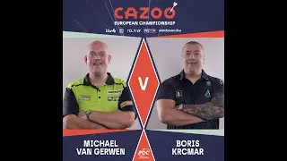 PDC European Championship 2021 Round 1 Michael van Gerwen vs Boris Krcmar 2021 10 15 HUN