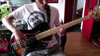 RHCP - Look Around - Bass Cover