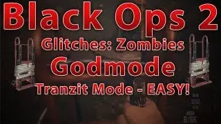 Black Ops 2 Godmode Glitch on Zombies *Tranzit Mode!*