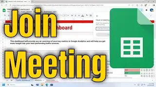 How To Join Meeting on Google Sheets [Guide]