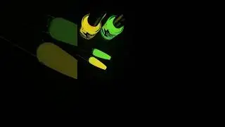 Glow In The Dark Nail Polish. #nailpolish #nails