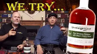 We Try Cleveland Underground Black Cherry Rye Whiskey!