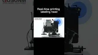 Real-time printing labeling head,labeling machine,2022