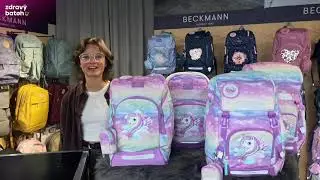Představení 4 modelů školních batohů BECKMANN pro prvňáčky - zdravybatoh.cz