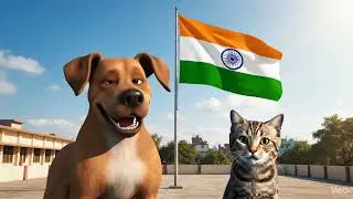 Happy Republic day friends 🇮🇳❤️ #aianimation #republicday2026 