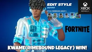 FORTNITE KWAME(RIMEBOUND LEGACY) WIN! XBOX CHAPTER 7 SEASON 1