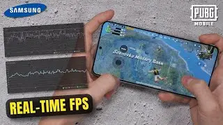 Samsung Galaxy S25+: PUBG Mobile 120 FPS Test! (Unlocked or Capped?)