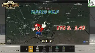 Подключаем карту Mario Map Для ETS 2 1.43