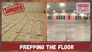 Preparing for the installation of a new gym floor