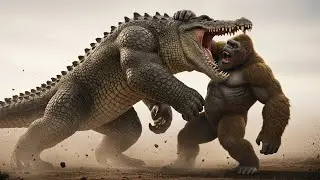 PERTARUNGAN TERAKHIR! KING KONG vs MONSTER BUAYA RAKSASA 🐊🦍#herokingkong #kingmonster