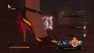 Deception IV: The Nightmare Princess (PS4) - Quest 021: 22 Hit Combo/46,997 Ark in Chamber of Flames
