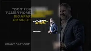 Grant Cardone's Ruthless Real Estate Advice REVEALED! #shorts