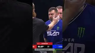 Wolverine ate and ended it with one 😮  [ #PowerSlap12: Quinones vs Bordeaux 2 | Fri. March 7th ]