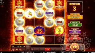 「Hot Slot Magic Pearls（ホット・スロット・マジック・パール）」-WAZDAN社からリリースされたスロットの紹介動画です。