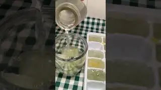 #Shorts | Making Kiwano Melon Drink - Kiwano Pulps Ice Cubes