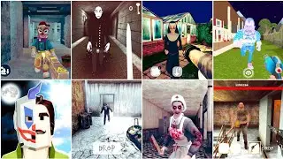 Game Weapons #14 | Freaky Clown 🔫 Slendrina X 🔫 Evil Nun 2 🔫 Dark Riddle 🔫 Evil Doll 🔫 The Twins