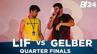 Lif VS. Gelber | 1/4 Finals | Israeli Beatbox Championship 2024