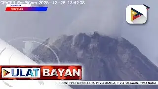 Bulkang Mayon, muling nakapagtala ng rockfall mula sa summit ng lava dome