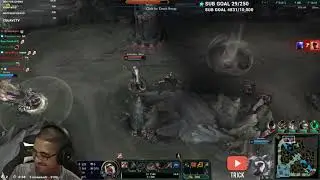 Trick2g tries to flex on his Lee Sin skills but fails insec completely
