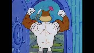Sandy flex hard muscles