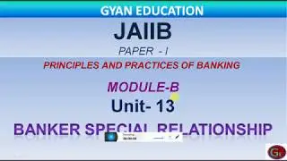 PPB | MODULE-B | UNIT-13