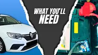 Renault Sandero 2 (2012 - 2019) Battery Replacement