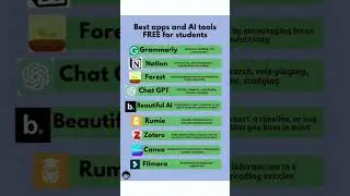 FREE FREE🤯💥.. BEST APPS AND USEFUL AI TOOLS FREE#usefulapp #freeaitool #studentlife#helpinghand#like