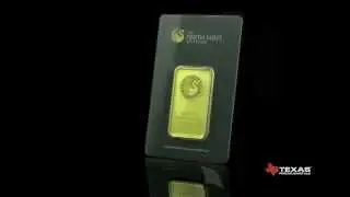 1 oz Perth Mint Gold Bar (Old Style) - Texas Precious Metals