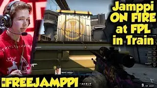 Jamppi ON FIRE at FPL in Train #FreeJamppi | BEST MOMENTS | CSGO
