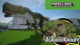 JurassiCraft addon Alpha V.0.0.1 for Minecraft Bedrock 1.21.1