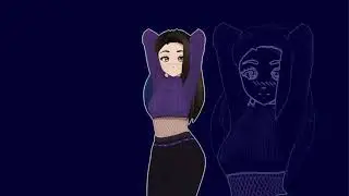 MMD Hip Sway TikTok Dance |  KITZ💙