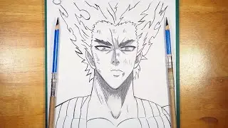 How To Draw Garou | Garou Drawing | One Punch Man - Easy To Draw