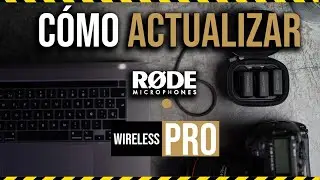 Micr&oacute;fono RODE WIRELESS PRO C&oacute;mo actualizar el Firmware ✚ ⚠️ SOLUCI&Oacute;N de Problemas