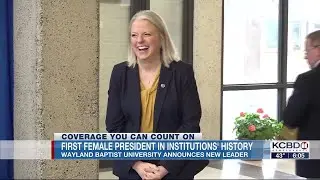 Wayland Baptist University makes history with institutions&rsquo; 14th president