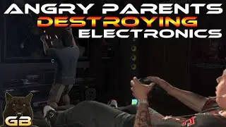 Angry Parents Destroying Kids Consoles
