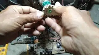 Tv tabung hilang warna biru