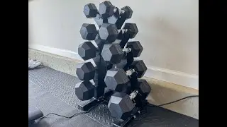 3 Year Review of the PAPABABE Hex Dumbbell Set from Amazon | At Home Workout Equipment