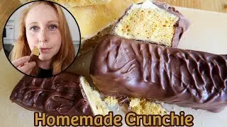 Homemade Crunchie | Cinder Toffee | Honeycomb