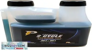 Power Performance Premium 2 Cycle Oil 16oz Easy to Measure Bottle