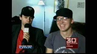 30 Seconds to Mars Jared Leto and  Matt Wachter Host Music Mix USA