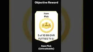5 of 10 99 OVR FUTTIES T1-5 GOTG PTG is BROKEN🤯 #EAFC26 #FC26 #EAFC