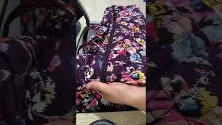 How to wash a Vera Bradley quilted duffle bag