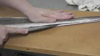 How to parboil conger eel /鱧の湯引き
