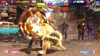 Street figther6 perfect parry combo