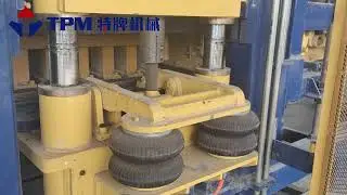 State of the art TPM10000 Paver block machine