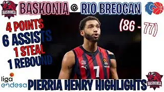 Cazoo Baskonia vs R&iacute;o Breog&aacute;n- Pierria Henry Highlights - 2022-23 Liga Endesa Reg. Season Round 13