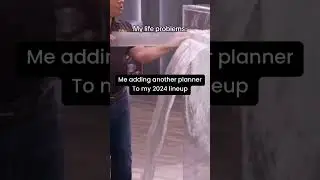 Just over here finalizing my 2024 planners